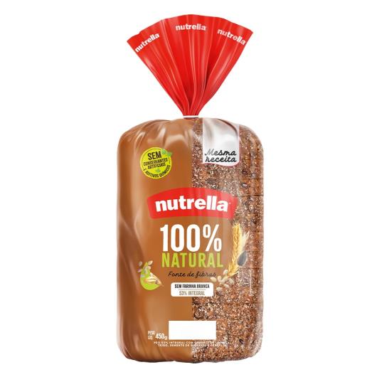 Pão de forma 100% Natural Nutrella 450g - Imagem em destaque