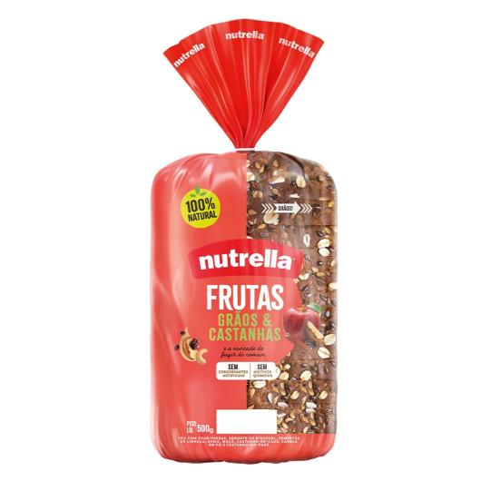 Pão Nutrella Supreme Frutas, Grãos e Castanhas 500g - Imagem em destaque