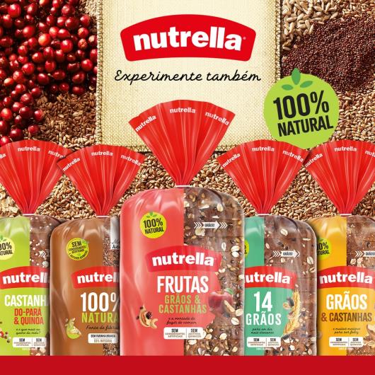 Pão Nutrella Supreme Frutas, Grãos e Castanhas 500g - Imagem em destaque