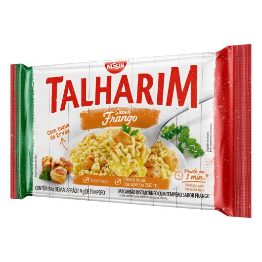 Macarrão Instantâneo Talharim Frango Nissin Pacote 99g - Imagem em destaque