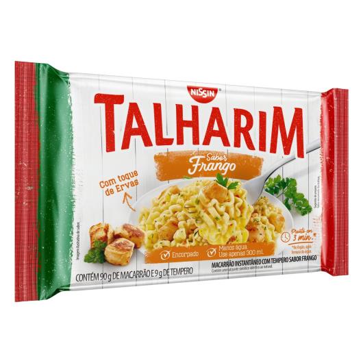 Macarrão Instantâneo Talharim Frango Nissin Pacote 99g - Imagem em destaque