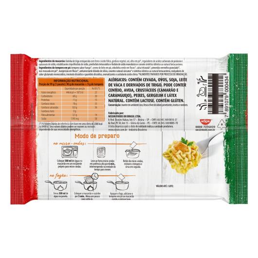 Macarrão Instantâneo Talharim Frango Nissin Pacote 99g - Imagem em destaque