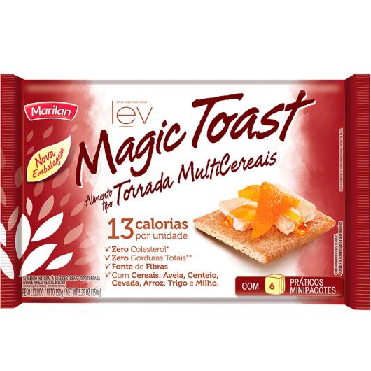 Magic toast Marilan multicereais 150g - Imagem em destaque