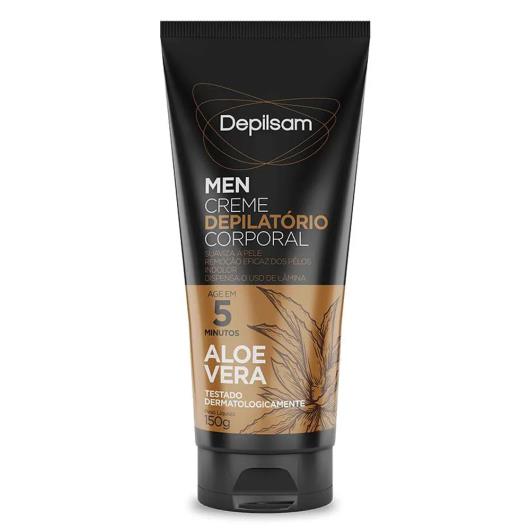 Creme Depilatório Corporal Depilsam Men Aloe Vera 150g - Imagem em destaque
