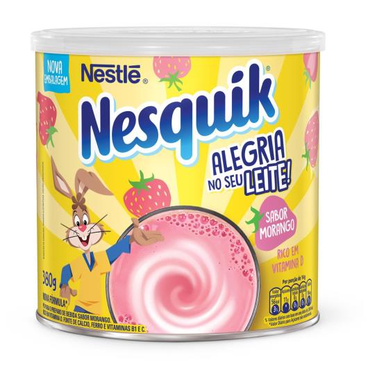 Achocolatado em Pó NESQUIK morango 380g - Imagem em destaque