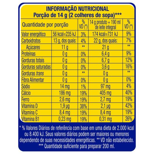 Achocolatado em Pó NESQUIK morango 380g - Imagem em destaque