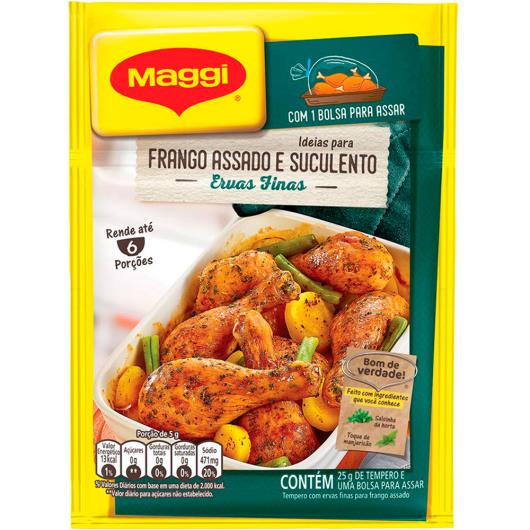 MAGGI Ideias para Frango Ervas Finas Tempero Sachê 25g - Imagem em destaque