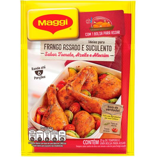 MAGGI Ideias para Frango com Tomate, Azeite e Alecrim Tempero Sachê 25g - Imagem em destaque