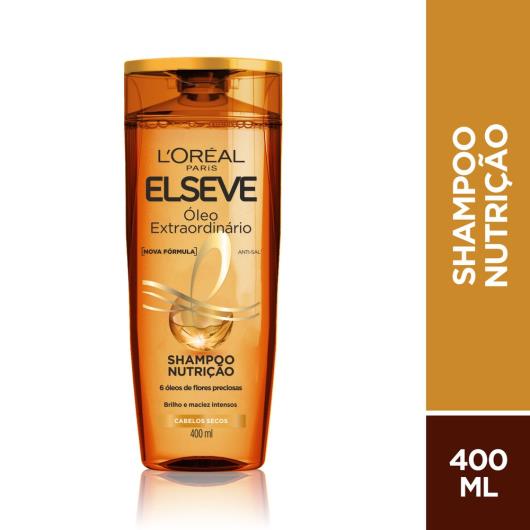 Shampoo Elseve óleo extraordinário nutrição 400ml - Imagem em destaque