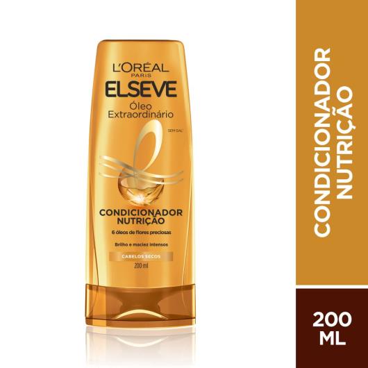 Condicionador Elseve óleo extraordinário nutrição 200ml - Imagem em destaque