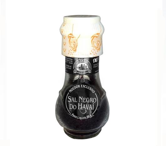Moedor com sal Mr.Man negro havaí 90g - Imagem em destaque