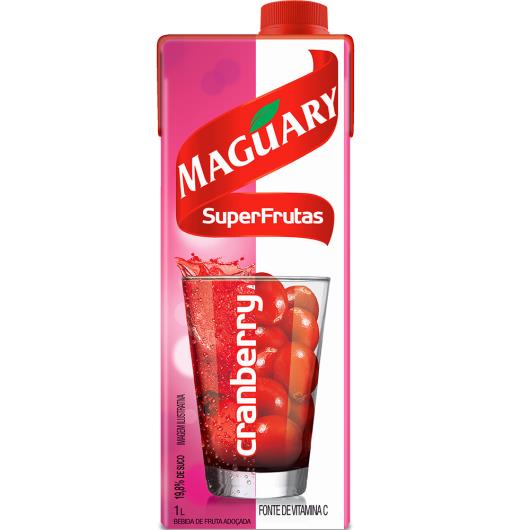 Bebida Maguary Super Frutas Cranberry 1L - Imagem em destaque