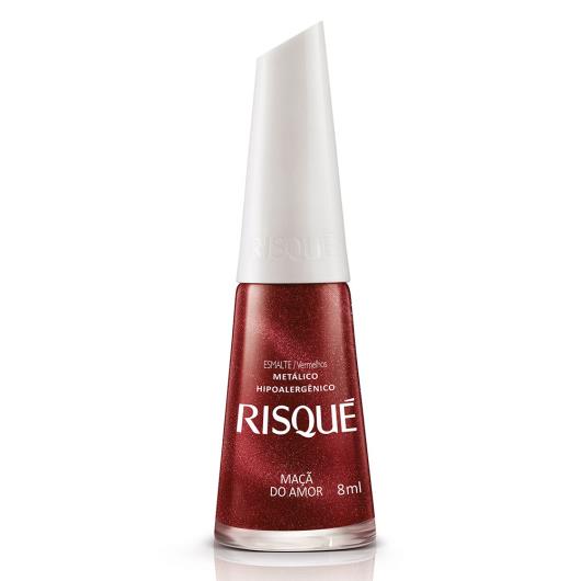 Esmalte Risqué Metálico Maçã do Amor 8ml - Imagem em destaque