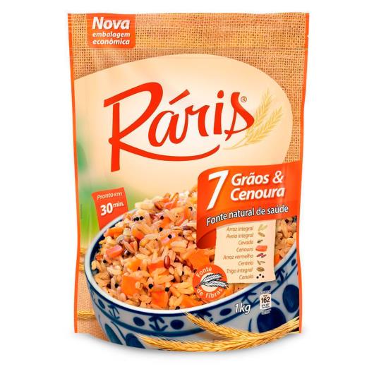 Arroz Ráris 7 grãos e cenoura 1Kg - Imagem em destaque