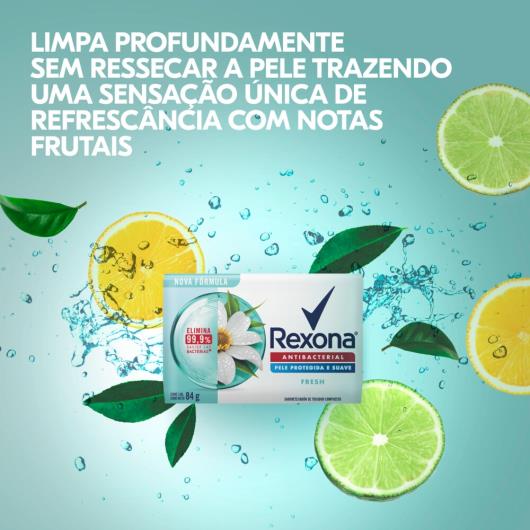 Sabonete em Barra Rexona Antibacterial 84g - Imagem em destaque