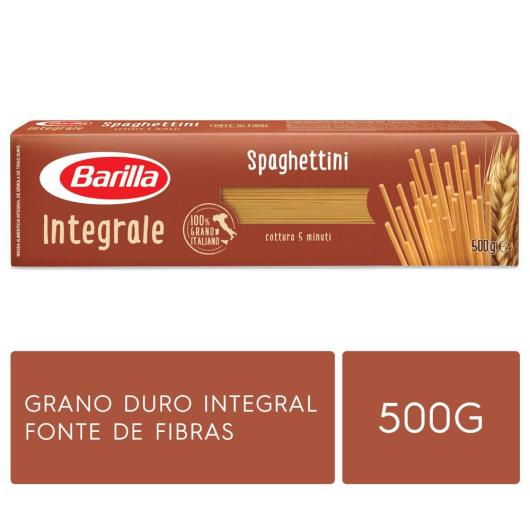 Macarrão Spaghettini Integrale Grano Duro Barilla 500g - Imagem em destaque