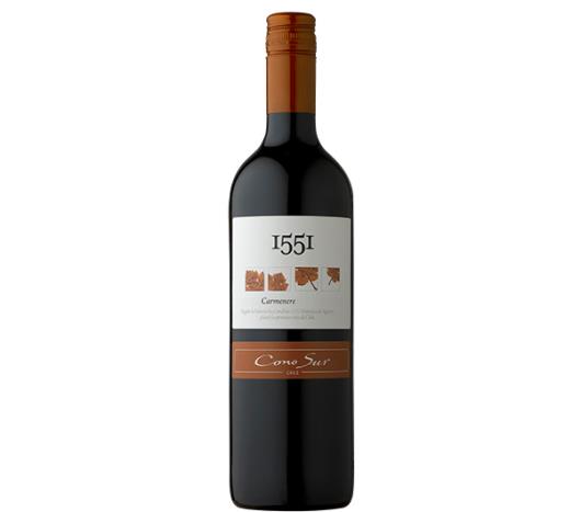 vinho chileno Cono Sur 1551 Carmenere 750 ml - Imagem em destaque