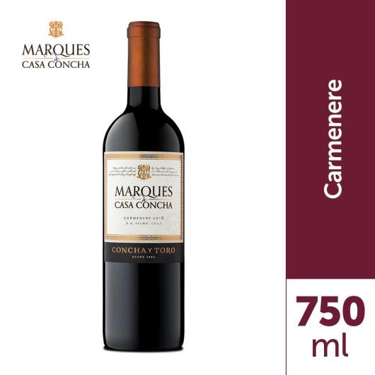 Vinho Chileno Marques de Casa Concha Carmenere Com 750ML - Imagem em destaque