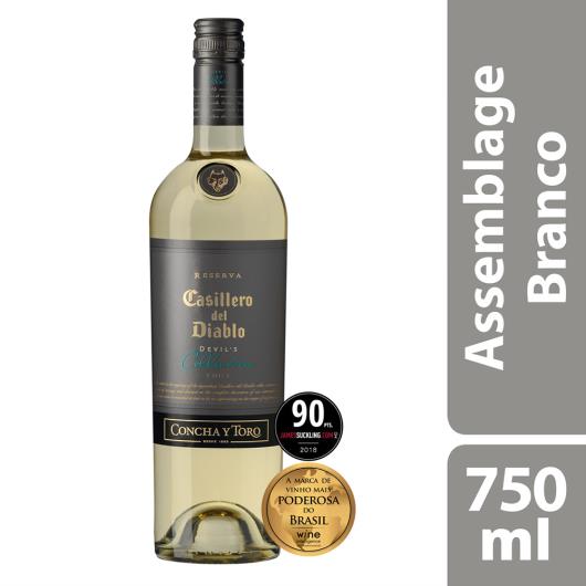 Vinho Chileno Branco Seco Reserva Especial Assemblage Casillero del Diablo Devil's Collection Valle de Casablanca Garrafa 750ml - Imagem em destaque