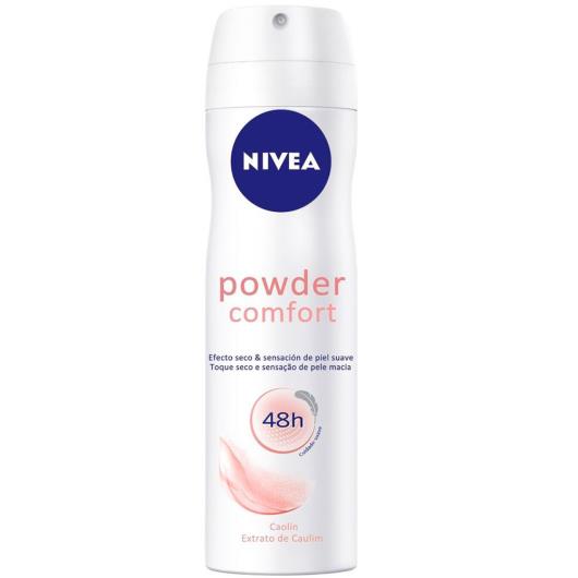 Desodorante Nivea Aerossol  Powder Comfort 150ml - Imagem em destaque