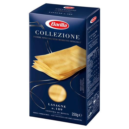 Massa para Lasanha Barilla Collezione Lasagne Caixa 250g - Imagem em destaque