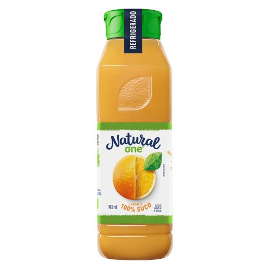 Suco Integral Laranja Natural One Refrigerado Garrafa 900ml (REFRIGERADO) - Imagem em destaque