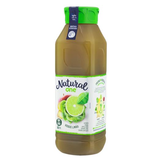 Suco Veggie Limão Natural One Refrigerado Garrafa 900ml - Imagem em destaque