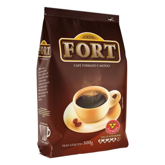 Café Fort 3 Corações em Pó Torrado e Moído 500G - Imagem em destaque