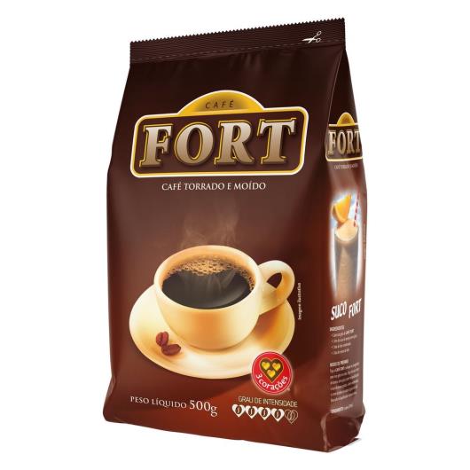 Café Fort 3 Corações em Pó Torrado e Moído 500G - Imagem em destaque