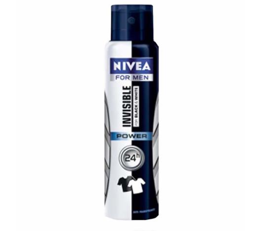 Antitranspirante Aerossol Invisible Black & White Nivea Men 200ml Embalagem Econômica - Imagem em destaque