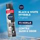Antitranspirante Aerossol Spray Invisible Black & White Nivea Men 200ml - Imagem 4005900105080-1-.jpg em miniatúra