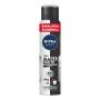Antitranspirante Aerossol Spray Invisible Black & White Nivea Men 200ml