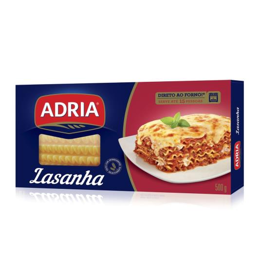 Massa para lasanha Adria de sêmola 500g - Imagem em destaque