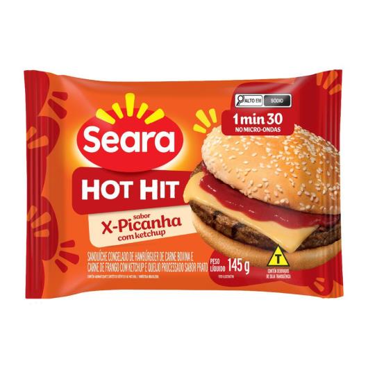Sanduíche Seara hot hit X-picanha 145g - Imagem em destaque