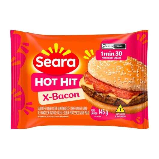 Sanduíche Seara hot hit X-bacon 145g - Imagem em destaque