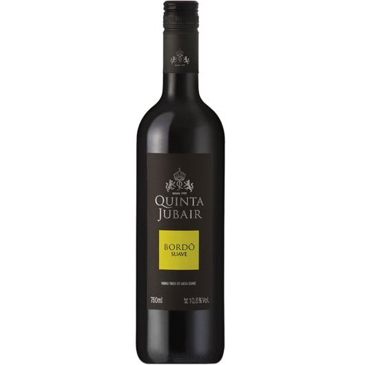 Vinho Quinta Jubair Bordô tinto suave 750ml - Imagem em destaque