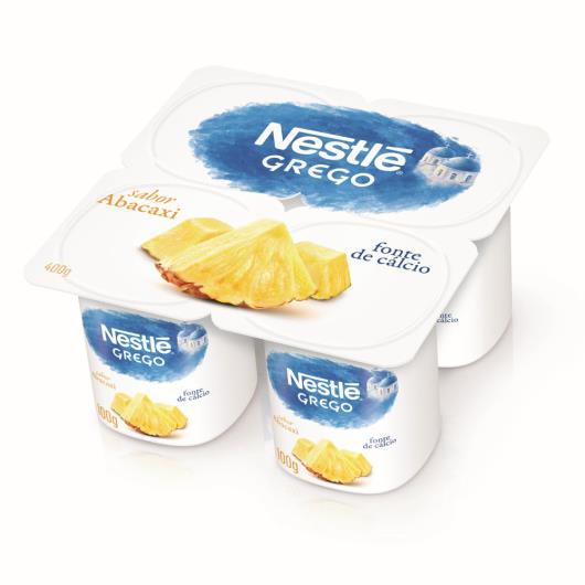 Iogurte Nestlé Grego sabor abacaxi 400g - Imagem em destaque