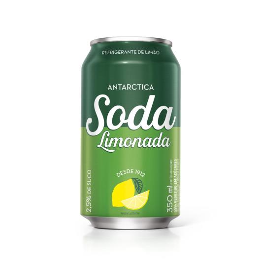 Refrigerante Antárctica Soda sabor limão lata 350ml - Imagem em destaque