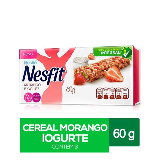 Barra Cereal Nesfit Morango e Iogurte 60g - Imagem em destaque