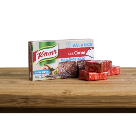 Caldo Knorr carne balance 6 cubos 57g - Imagem em destaque