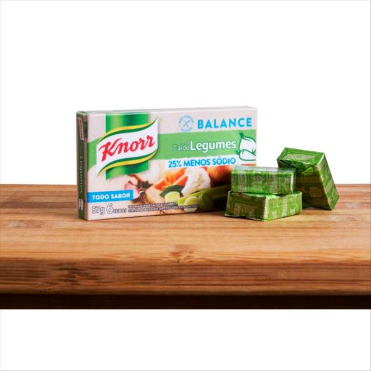 Caldo Knorr Legumes balance 6 cubos 57g - Imagem em destaque
