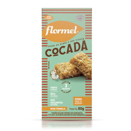 Pack Cocada Flormel Caixa 60g 3 Unidades - Imagem em destaque