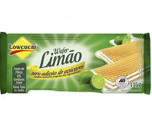 Wafer Lowçucar Zero Limão115g - Imagem em destaque