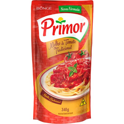 Molho de Tomate Tradicional Primor Sachê 340g - Imagem em destaque