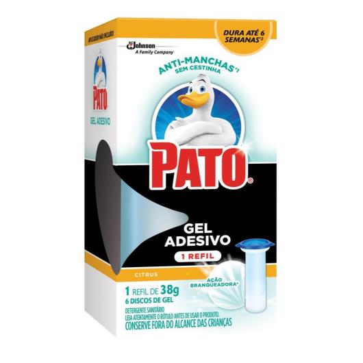 Detergente sanitario Mr.Musculo gel adesivo ocean refil 38g - Imagem em destaque
