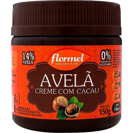 Creme Flormel zero avelã e cacau 150g - Imagem em destaque