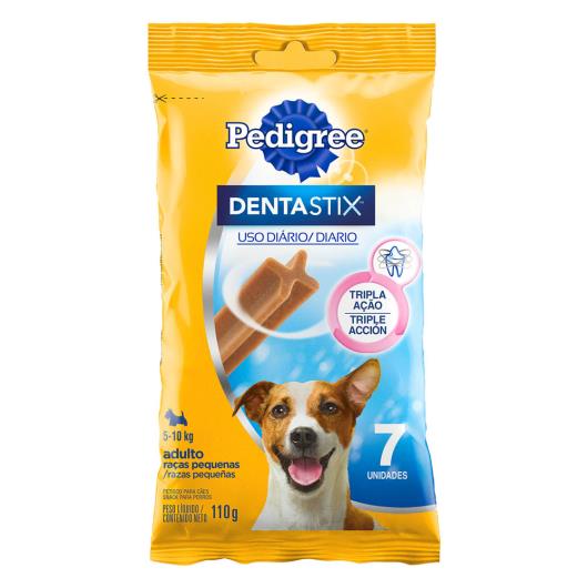 Petisco para Cães Adultos Raças Pequenas Pedigree Dentastix Pacote 110g 7 Uni - Imagem em destaque