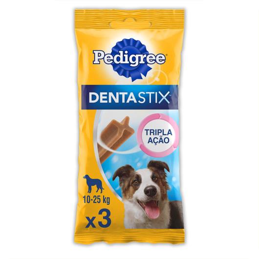 Petisco para Cães Adultos Raças Médias Pedigree Dentastix Pacote 77g 3 Uni - Imagem em destaque