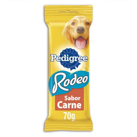 Petisco para Cães Adultos Carne Pedigree Rodeo Pacote 70g 4 Unidades - Imagem em destaque