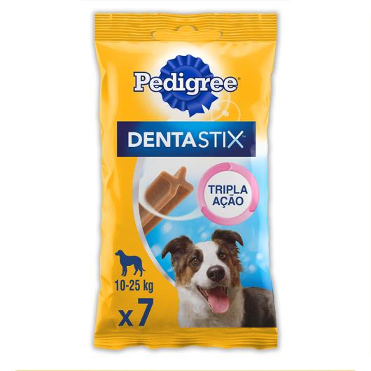 Petisco para Cães Adultos Raças Médias Pedigree Dentastix Pacote 180g 7 Uni - Imagem em destaque